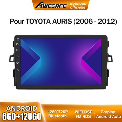AWESAFE Autoradio Android 13 pour Toyota Auris (2006-2012) 6Go+128Go avec 9'' écran Tactile Carplay Android Auto GPS Bluetooth (1/5)
