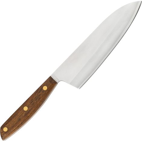 Arcs Nordika Series - Deba Knife - Stainless Steel NITRUM - Blade de 170 mm - Handle de Ovengkol wood 100% natural de FSC® certified forests - Packaging 100% recycled