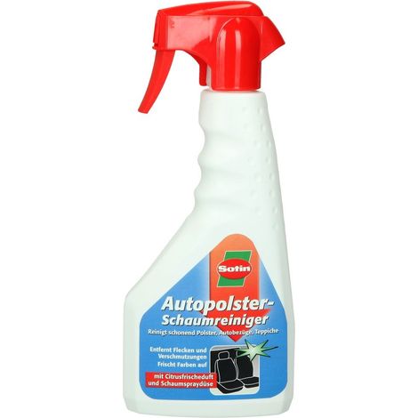 Mousse de nettoyage pour sièges auto pulvérisateur 500 ml