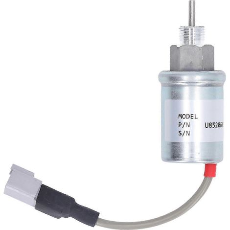 Kraftstoffabsperrventil U85206452 aus Aluminiumlegierung für Perkins HL403C 15 DC12V Motor (1/5)
