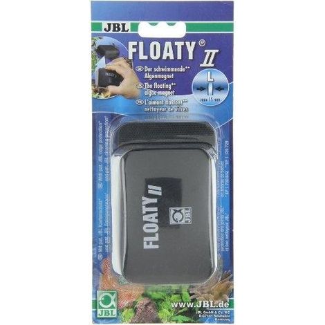 JBL Floaty II L Pulitore Magnetico Compatto per Acquario
