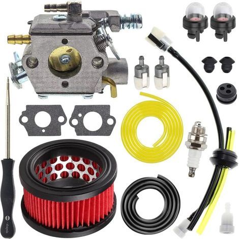 Carburateur WT-985 pour Echo CS-400 CS-370 CS-400F pour Shindaiwa 402S tronçonneuses à Essence Remplace A021001921 A021001920 avec Filtre à air Bougie d'allumage Filtres à Carburant (1/4)