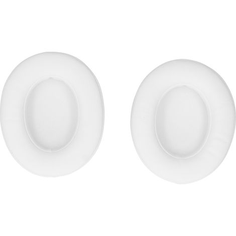 Lot de 2 coussins d'oreille en mousse à mémoire pour casque Monster 2.0, blanc (1/5)