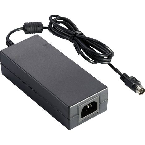 Dehner Elektronik Alimentatore da tavolo nero 120W 12V