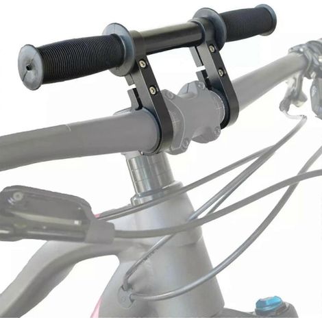Guidon avant supplémentaire pour vélo enfant VTT, compatible avec siège enfant. (1/5)