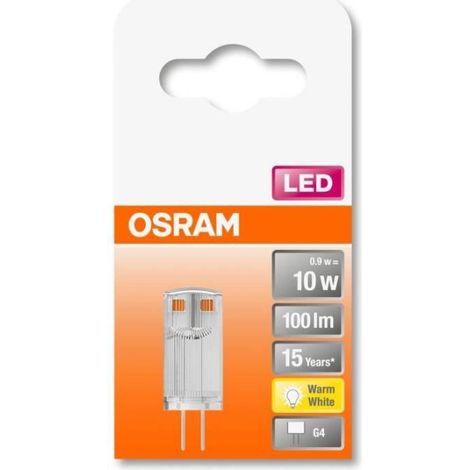 LED Stift 0,9W G4 100lm 12V 2.700K clair (1/5)