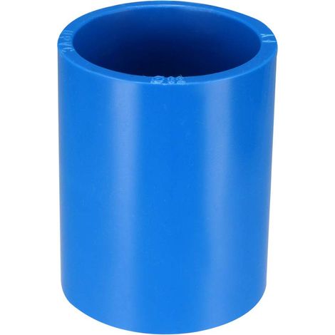 5pcs Manchon PVC 32mm raccord tuyau droite connecteur adaptateur couplage bleu (1/3)