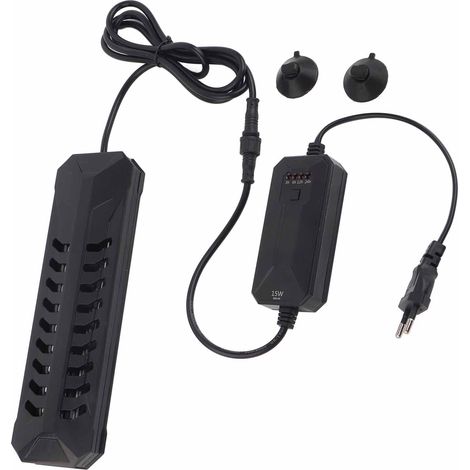 Lampe de stérilisation germicide UV submersible pour aquarium, bassin et aquarium (UE 220 V, 15 W) (1/5)