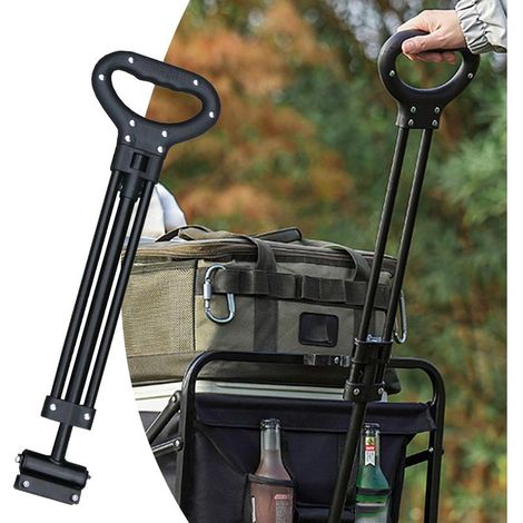 Teleskopgriff für Gartenwagen, Einkaufswagen, Ersatzteile und Reparaturen für Gartenwagen, Picknickwagen, Strandwagen und Parkwagen (1/5)
