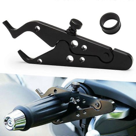 Accessoires universels pour moto : clip d'accélérateur en aluminium CNC, support de poignée auxiliaire pour régulateur de vitesse. (1/5)