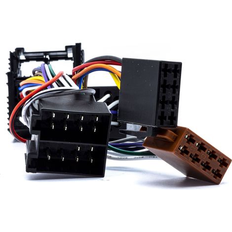 Adaptador de conector de radio quadlock-ISO cube para BMW, Land Rover, Rover (1/4)
