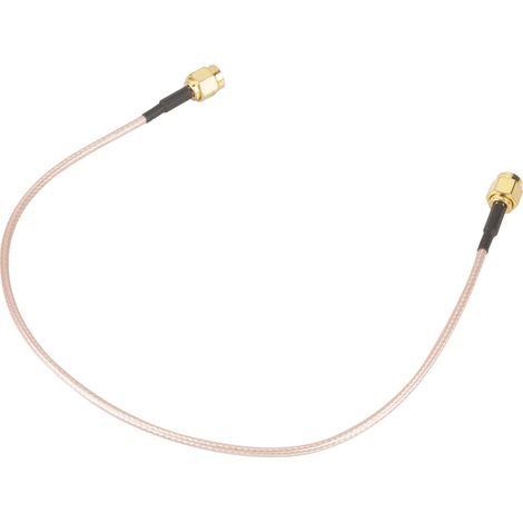 2 câbles coaxiaux RG316 50 Ω 15 cm SMA mâle vers SMA mâle pour adaptateur d'extension d'antenne (1/5)
