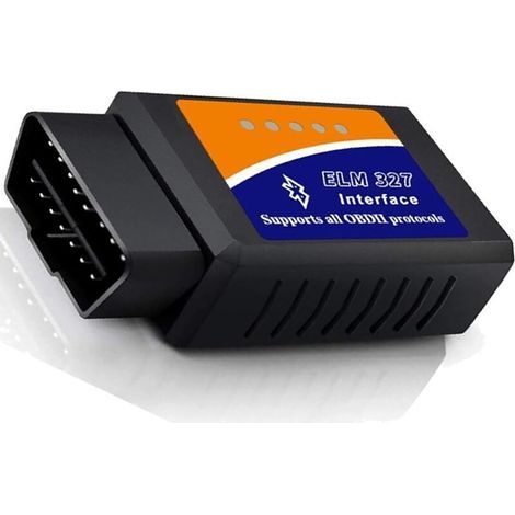 Adaptateur OBD2 Bluetooth pour Android et Windows. Outil de diagnostic automobile. Adaptateur OBD compatible avec tous les protocoles OBDII. (1/4)