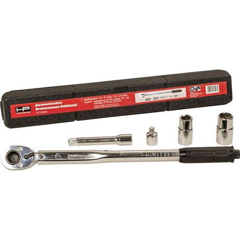 HP Autozubehör 13228 Drehmomentschlüssel mit Umschaltknarre 1/2" (12.5 mm) 40 - 210 Nm