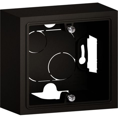 Cadre saillie 1 poste dooxie Noir velours LEGRAND 600241