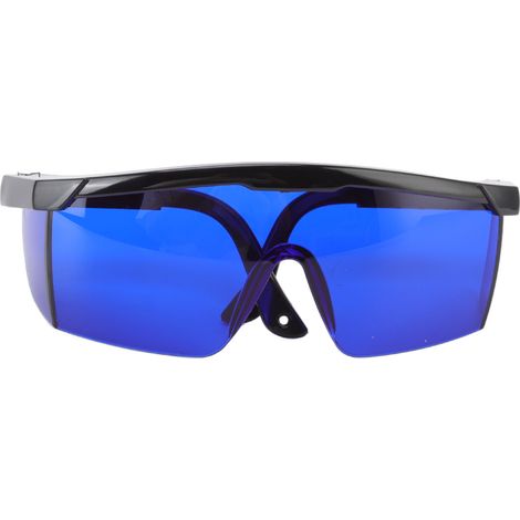 Blaues Golfset: Ballfinder, Schutzbrille mit PP-Tasche, Schutzscheibe für den Golf-Caddy (1/5)