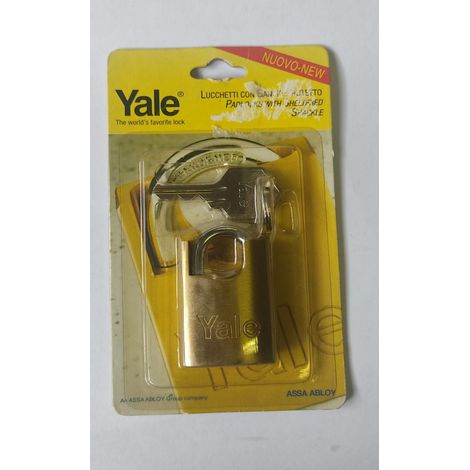YALE - LUCCHETTO CON GANCIO PROTETTO