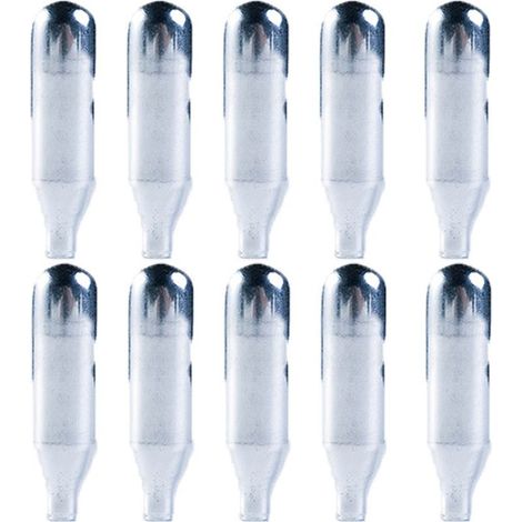 Cartouche CO2 10 pièces pour siphon à soda, chargeur de gaz pour eau pétillante, accessoires machine à eau gazeuse (1/5)