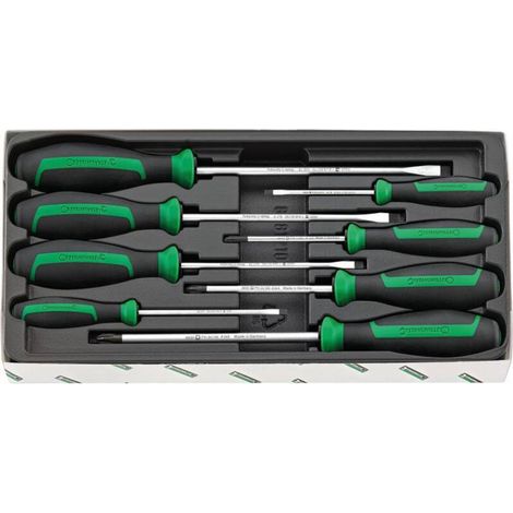 [GEBRAUCHT] B-Ware Stahlwille Schraubendreher Schraubenzieher DRALL-SCHRAUBENDREHER Set 8-teilig (1/2)