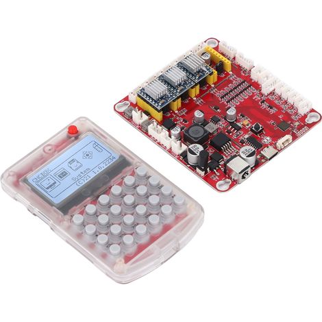 Kit de contrôleur hors ligne pour machine à graver, 24 touches, 3 axes, carte de contrôle CNC hors ligne 12 V-36 V (1/5)