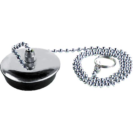TAPPO CON CATENA Ã¸ 31 per bidet/lavabo- 12 pezzi