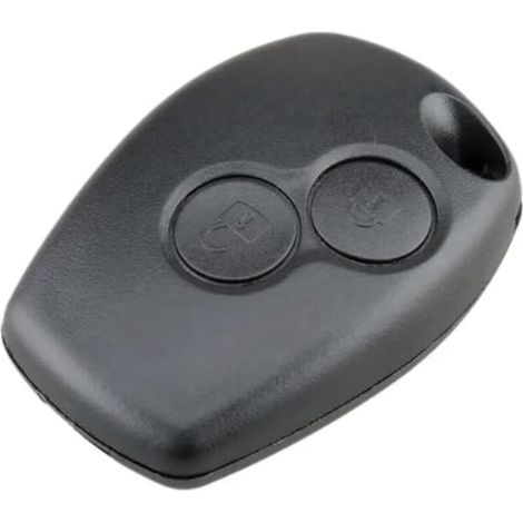 Boîtier de clé 2 boutons sans lame pour Renault Clio 3, Twingo 2, Master 3, Kangoo 2, Trafic, Modus – Remplacement clé plip voiture (1/4)