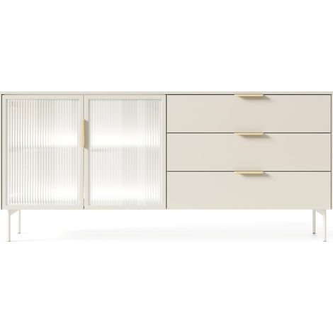 Cassettiera, cashmere, 181,3 x 82,6 x 39,3 cm (1/4)