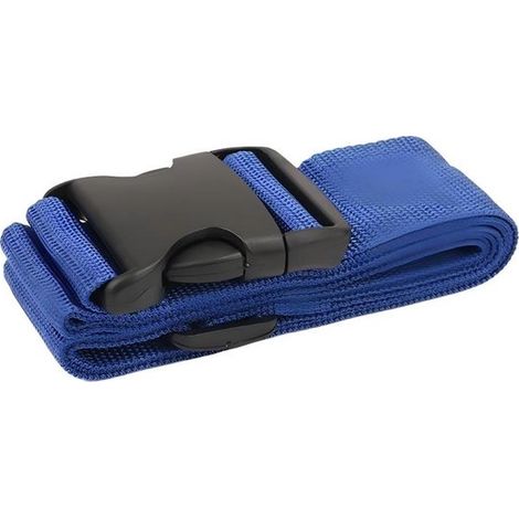 Juego de 4 correas para maletas，Correas para maletas，Correas planas para equipaje，Correas de seguridad，Correas de refuerzo，5 cm x 200 cm (1/5)