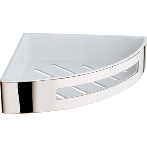 Porte savon d’angle effet inox brossé Grand Hotel - CRISTINA ONDYNA GH13928