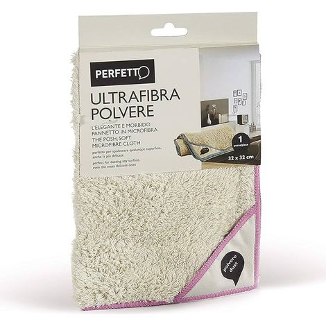 Chiffon Microfibre Ultrafibre Poussière Perfetto 32x32 Cm