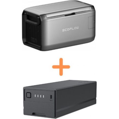 ECOFLOW Kit Glacière à Compression 35L + Extra Batterie 100W (1/4)