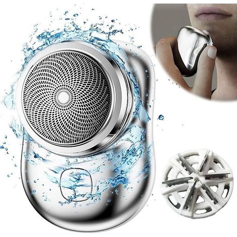 Mini Rasoir électrique Portable Homme De Poche Rechargeable Usb Voyage Voiture Maison (1/5)
