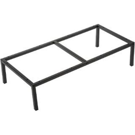 5Five Simply Smart – Pied en métal pour étagère Mix n' Modul 67,5cm – Couleur noir – Dimensions L. 67,5 x l. 29 x H. 15,2 cm – Poids 0,935 kg (1/2)