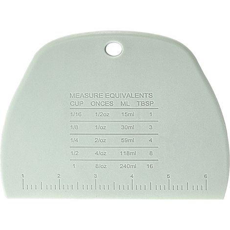 Lot de 2 racloirs à pâte, racloirs de table en plastique, coupe-pâte, racloirs alimentaires multifonctions pour la pâte et le pain (1/5)