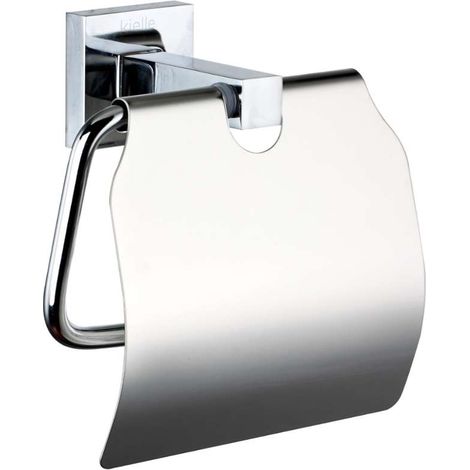 kielle Harmonia - Toilettenpapierhalter mit Deckel, Chrom 40423000 (1/2)