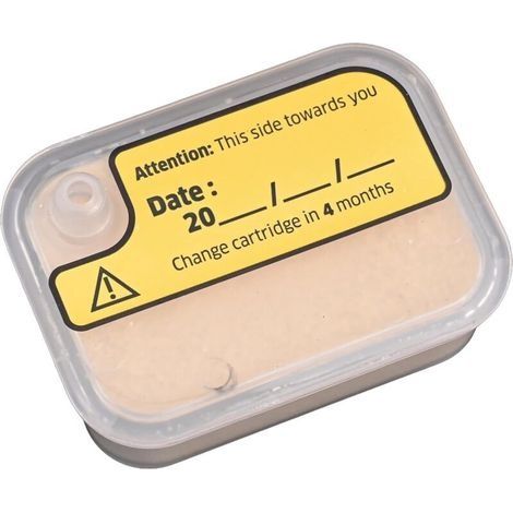 Cartouche de détartrage pour nettoyeur vapeur, cartouche de détartrage 2.863-104.0 compatible avec Karcher pour nettoyeur vapeur vertical SC 1, accessoire de rechange pour filtre de ré