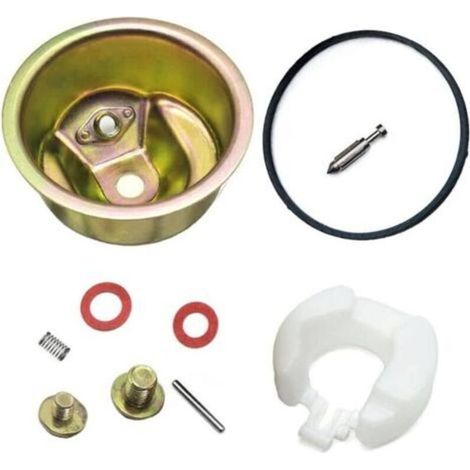 Kit carburateur pour moteurs Honda – Réparation complète avec bol, aiguille, joint et vis – Compatible générateurs et tondeuses à gazon