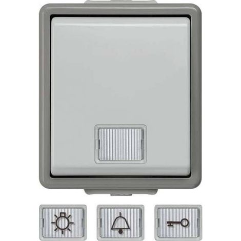 Siemens Pulsante Delta Grigio 5TD4701