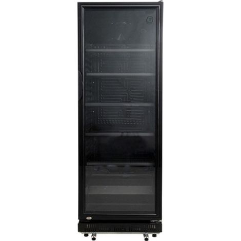 Réfrigérateur Professionnel 347 litres avec Double Porte Vitrée et Grilles Réglables - Exquisit (1/3)