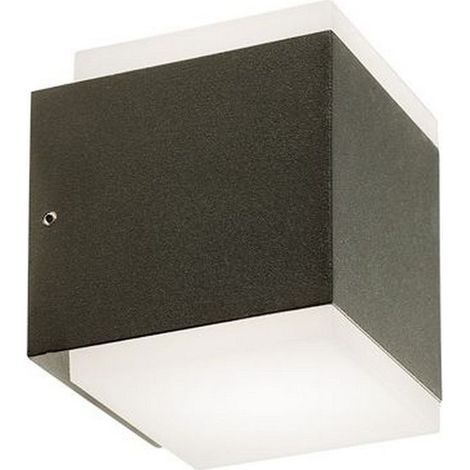 Applique Da Esterno Tango Alluminio E Termoplastica Grigio Led 7,2+7,2W 4000K (1/5)