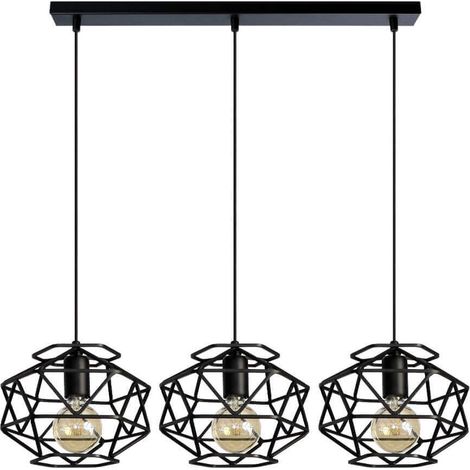 Lampade a sospensione moderne Loft Cage 2701/Z-B-3 (1/5)