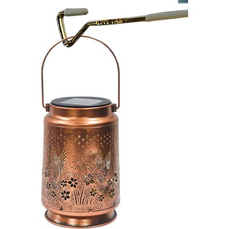 Lanterne Colibri Solaire - Décorations de Jardin Lumineuses en Forme de (1/5)