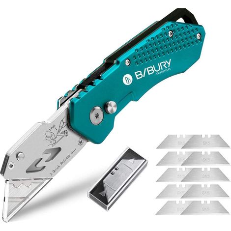 Universalmesser SK5 Klingen 10 Gürtelclip Quick Change Grün (1/5)