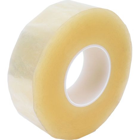 Ruban adhésif silencieux 50 mm x 300 m, à déchirer facilement, pour la protection et le nettoyage des surfaces. (1/5)