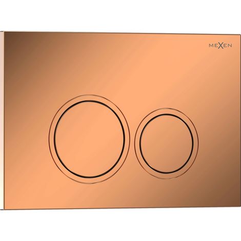 Mexen Tex 01 Spültasten, roségold glänzend - 6101-09 (1/2)