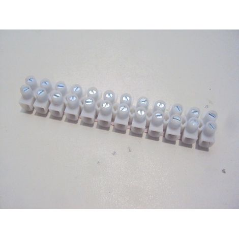 Legrand - Borne de raccordement Nylbloc - 2,5mm² - 24A - 12 bornes - Blanc (1/3)