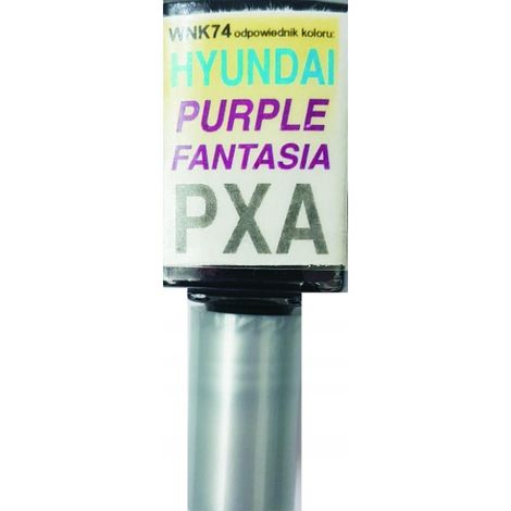 Retoque de pintura color púrpura Fantasía para Hyundai PXA para corregir arañazos. (1/5)