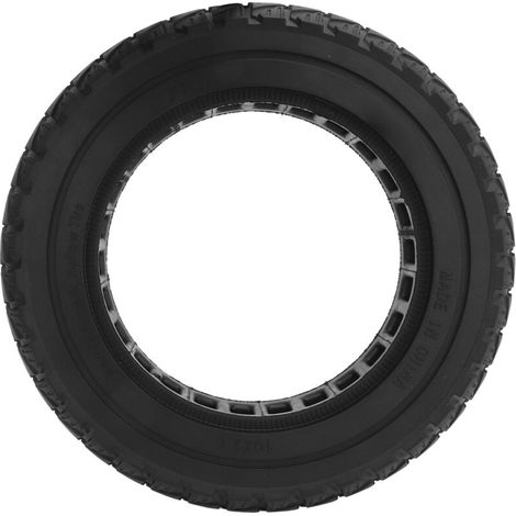 Trotinette électrique pneu plein 10x2 pouces antidérapant increvable tout-terrain, roue alvéolée pour M365 et KUGOO M4. (1/5)