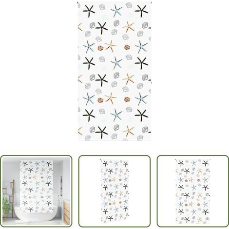 Intimité salle de bain - Store enrouleur de douche 130x240 cm largeur du tissu 126 cm (1/5)