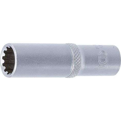 Douille pour Clé Gear Lock Longue 10 mm (3/8) - 12 mm - Précision et Durabilité, Acier, Zones Difficiles - D-Work (1/5)